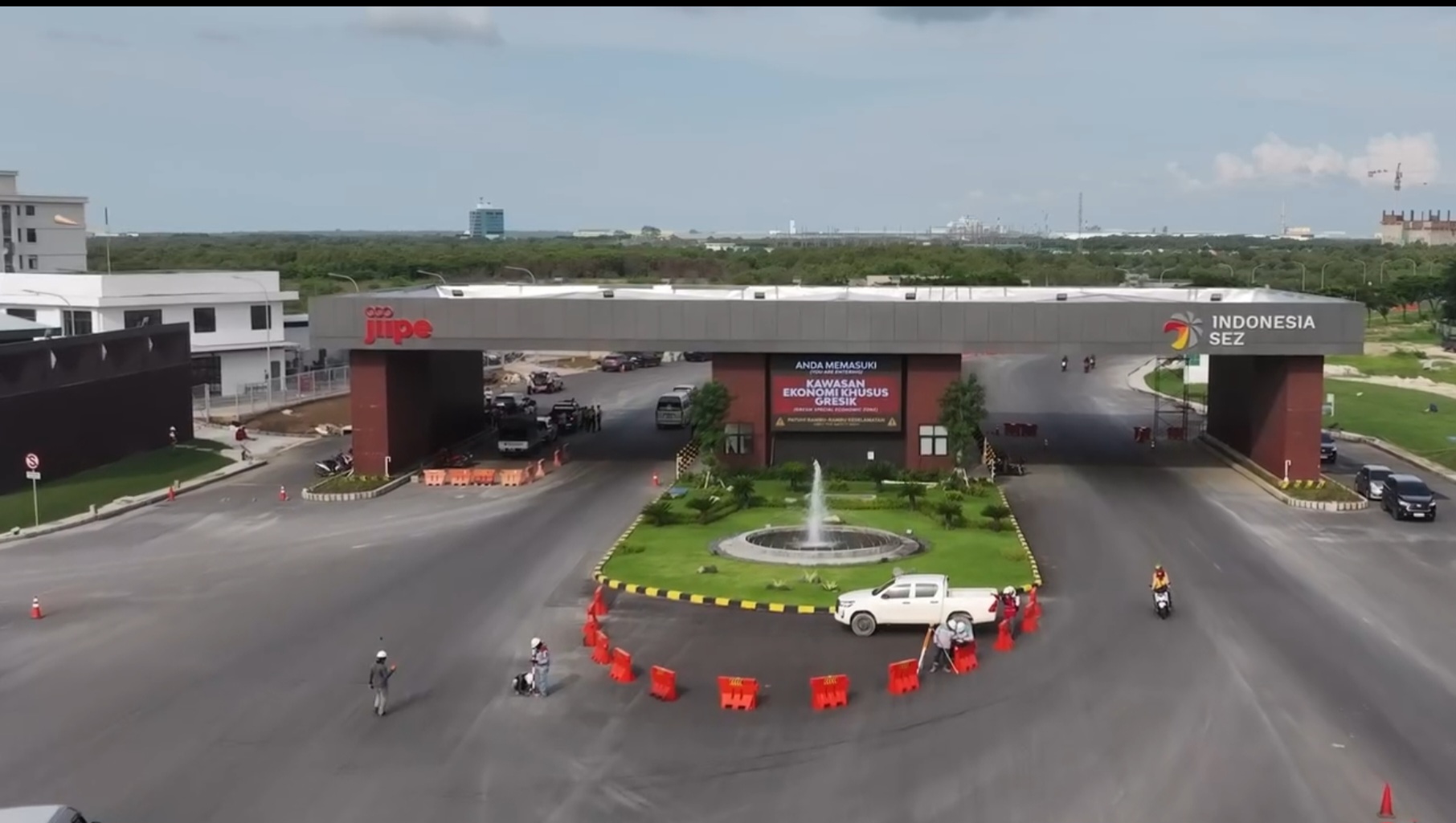 Kawasan Ekonomi Khusus (KEK) Gresik Manyar.