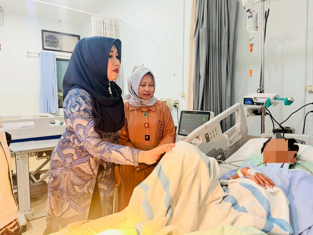 Anggota DPD RI Lia Istifhama kunjungi santri Al Khoziny Sidoarjo, Haikal
