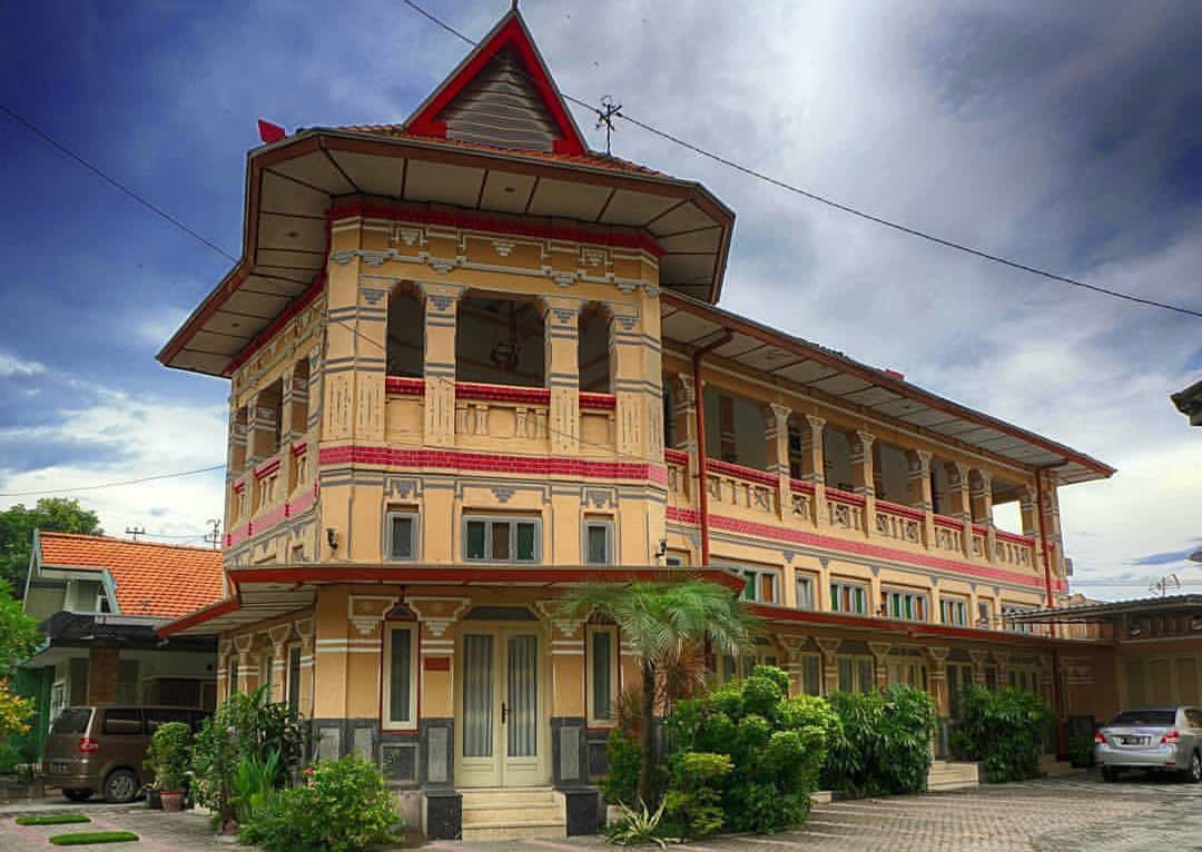 KOKOH: Bangunan Rumah Gajah Mungkur masih kokoh meski sudah berusia 124 tahun.