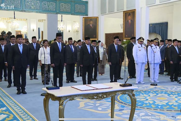 Presiden Prabowo Lantik Benjamin Paulus dan Akhmad Wiyagus sebagai Wakil Menteri Baru.