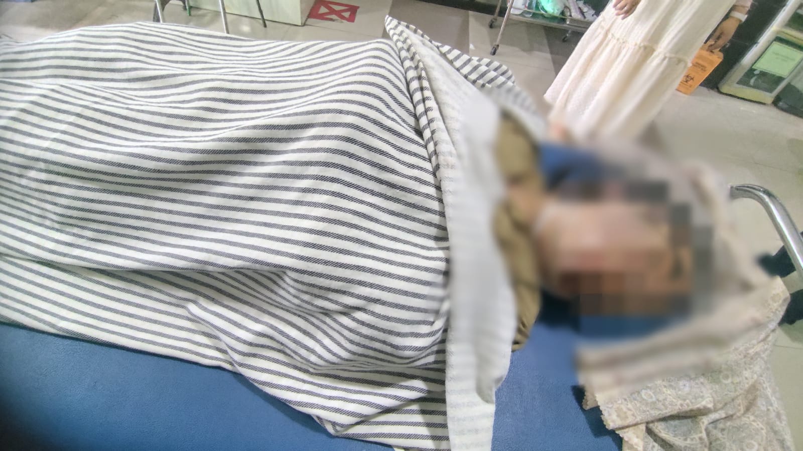 MATI MENDADAK : Korban Fatilah seorang perempuan asal Lamongan meninggal dunia di Puskesmas Panceng usai mengeluh sakit kepala dan muntah.
