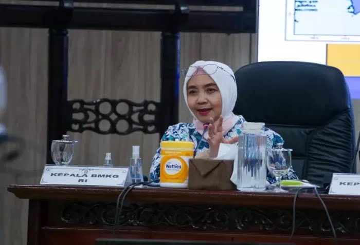 Kepala BMKG, Dwikorita Karnawati.