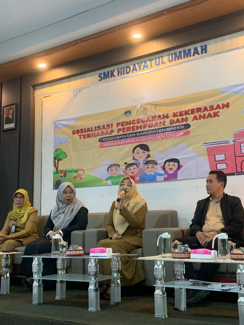 SOSIALISASI : Dinas KBPPPA terus melakukan sosialisasi terkait kekerasan terhadap perempuan dan anak.