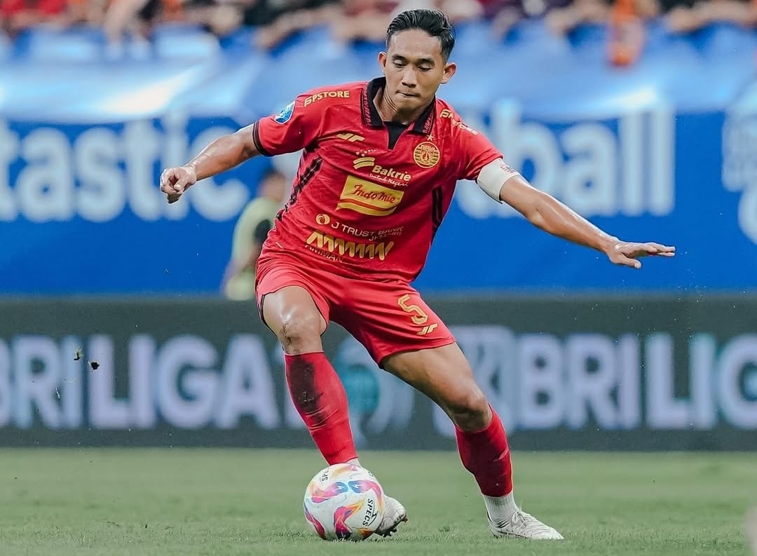 Bek andalan Persija Jakarta dan Timnas Indonesia, Rizky Ridho.