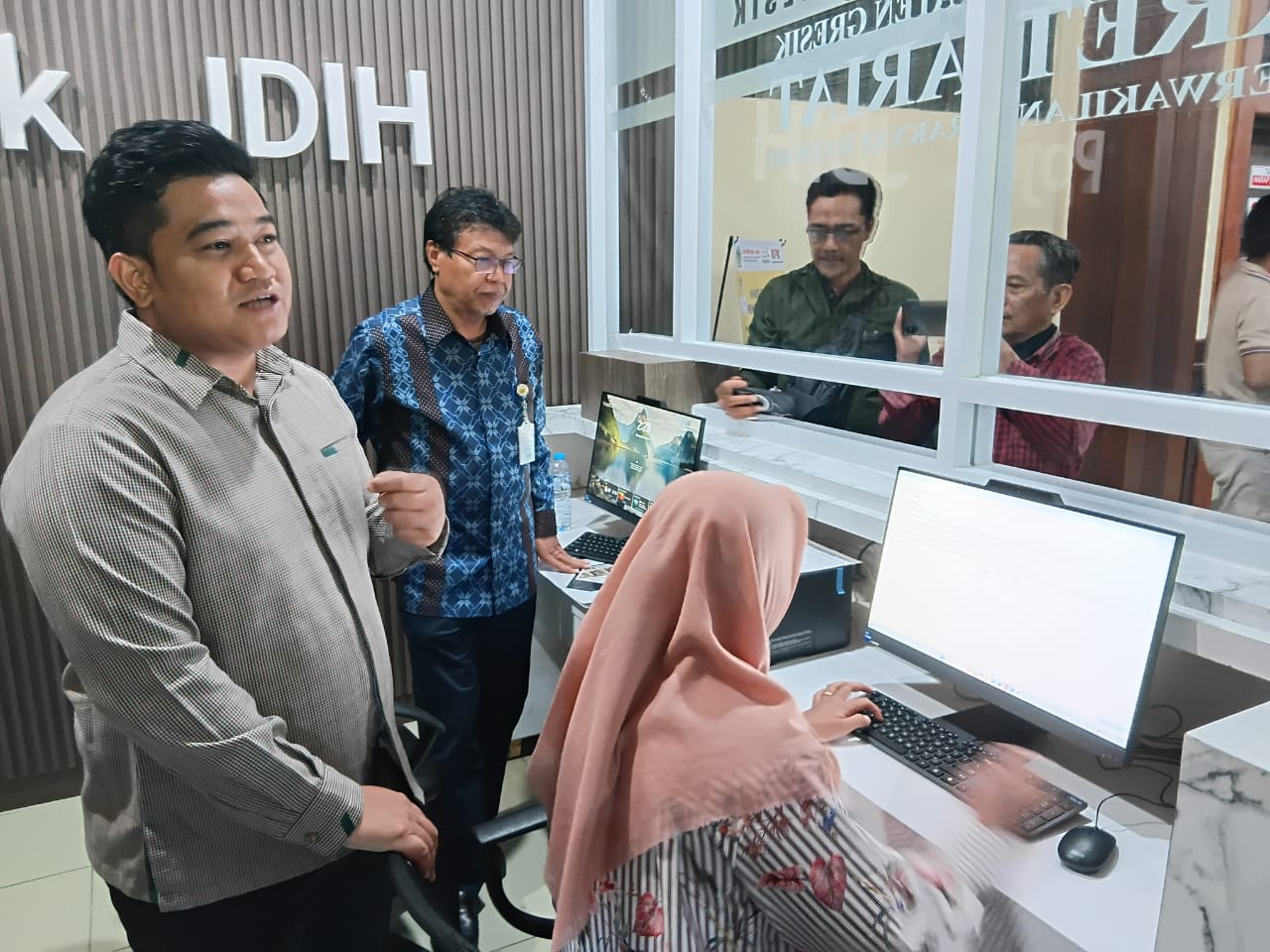 SAH: Di bawah kepemimpinan Ketua DPRD Gresik M. Syahrul Munir, DPRD Gresik menonjolkan wajah legislatif yang lebih humanis dan solutif bagi warga berjuluk Kota Santri