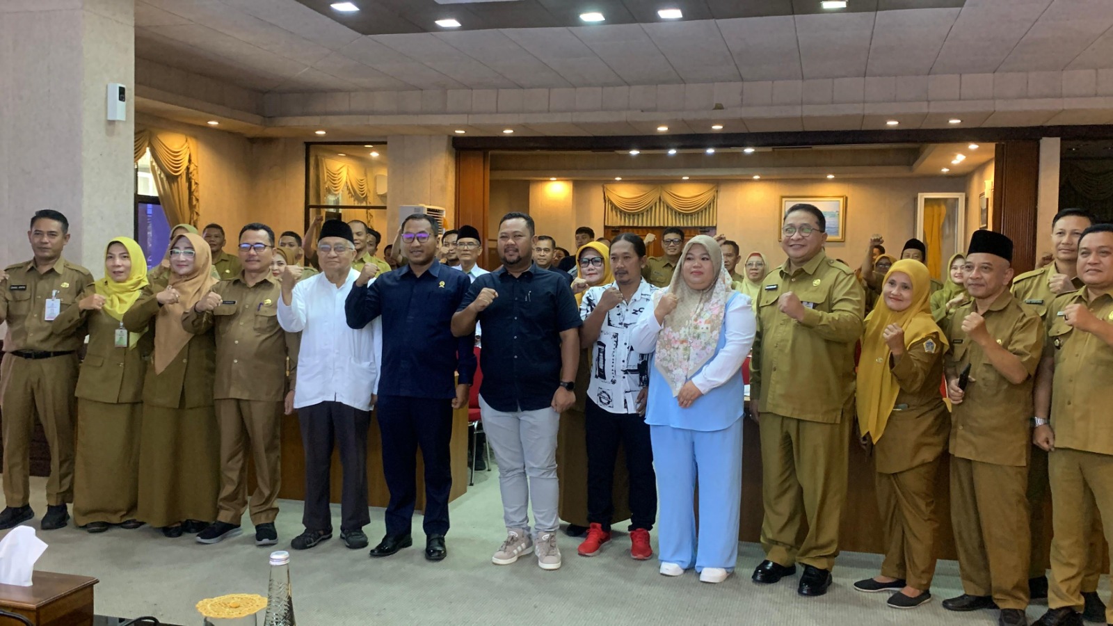 KOMITMEN: Pemkab Gresik, Pengadilan Agama serta seluruh OPD komitken untuk mengawal PMI.