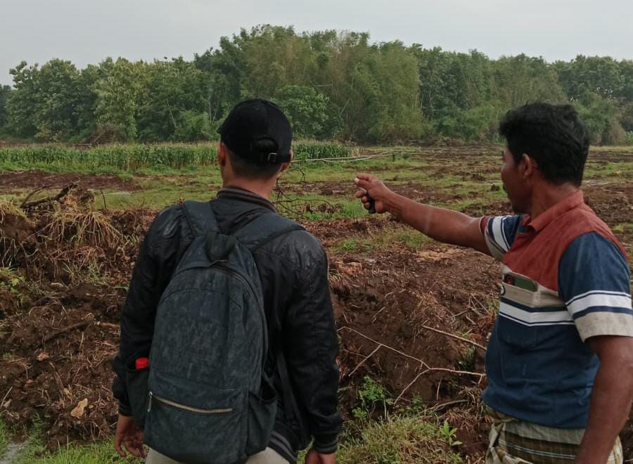 WARGA : PMII Gresik Pasang Badan Hadapi Sengketa Lahan di Bungah Industrial Park siap bela warga Dusun Pereng.