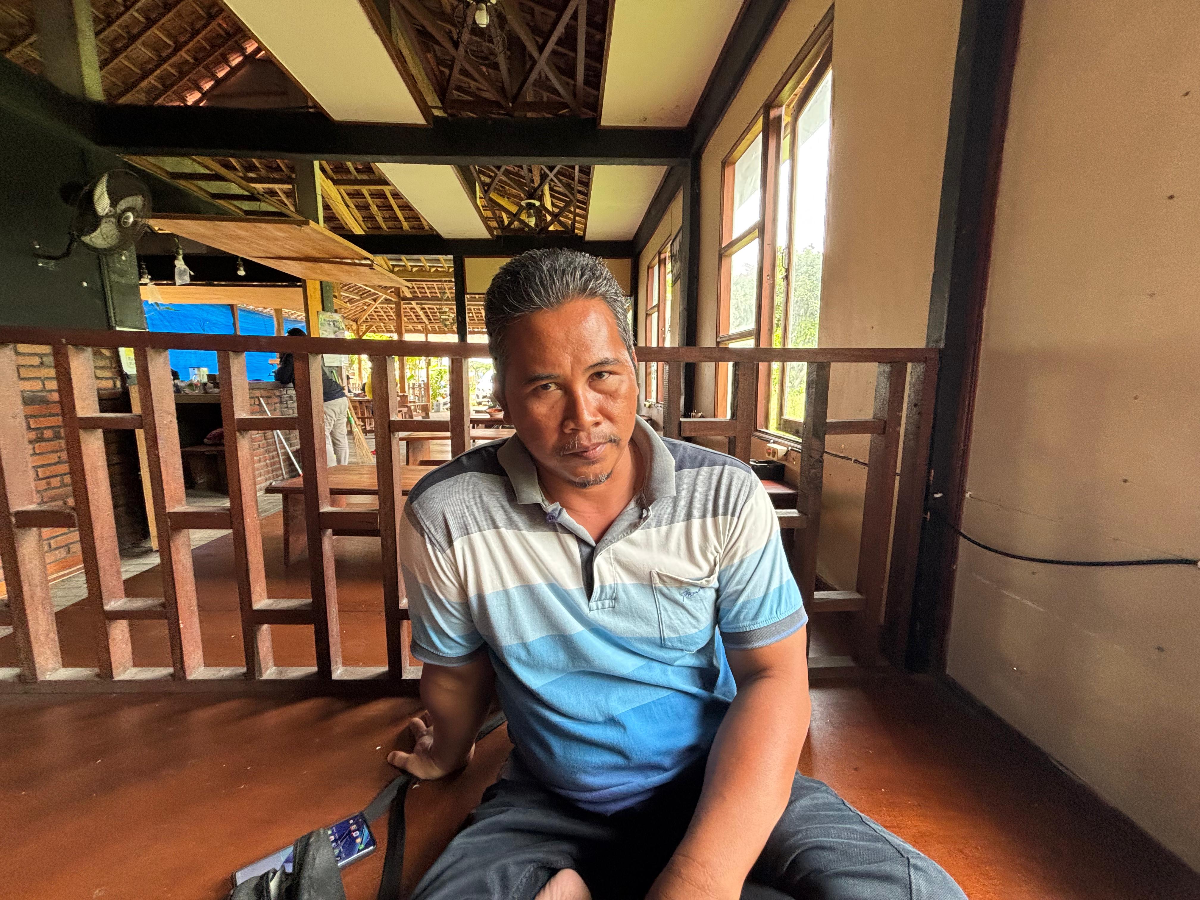Mahfud Suami korban Wardatun Toyyibah berharap terdakwa Midhol di vonis seberat - beratnya atas perbuatan kejinya membunuh istrinya.