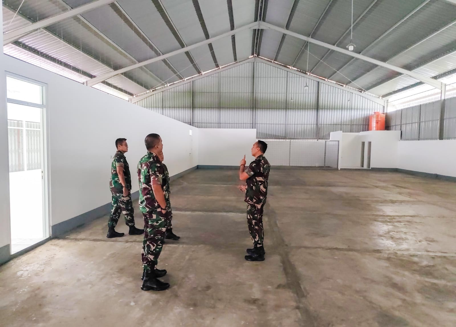 STRATEGIS : Kawal program strategis nasional, Danrem tinjau KDMP Desa Betoyoguci, Kecamatan Manyar Gresik.