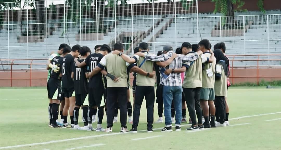 KOMPAK : Skuad Gresik United kompak yang berada di Liga Nusantara.