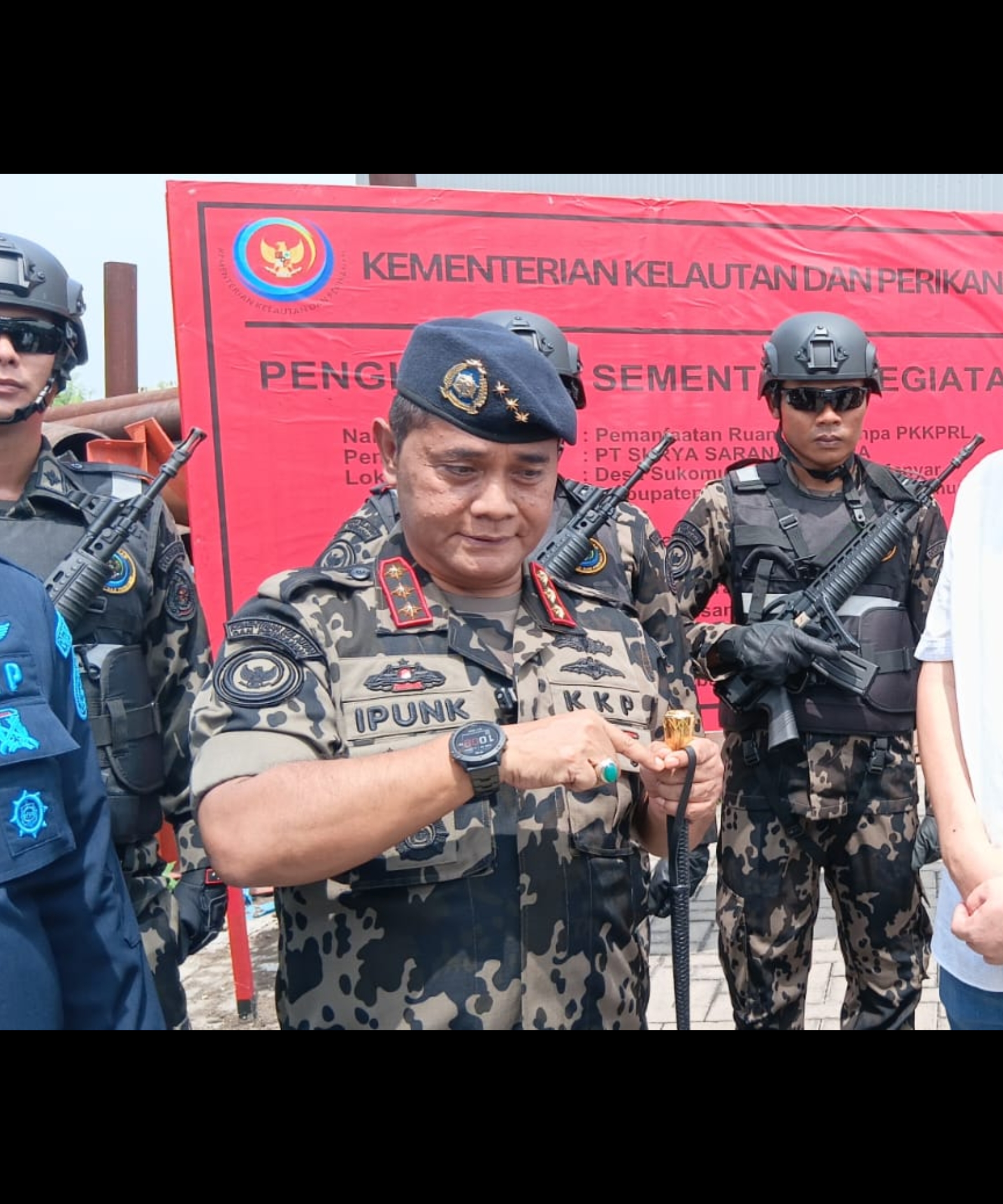 Direktur Jenderal Pengawasan Sumber Daya Kelautan dan Perikanan (PSDKP), Pung Nugroho Saksono.
