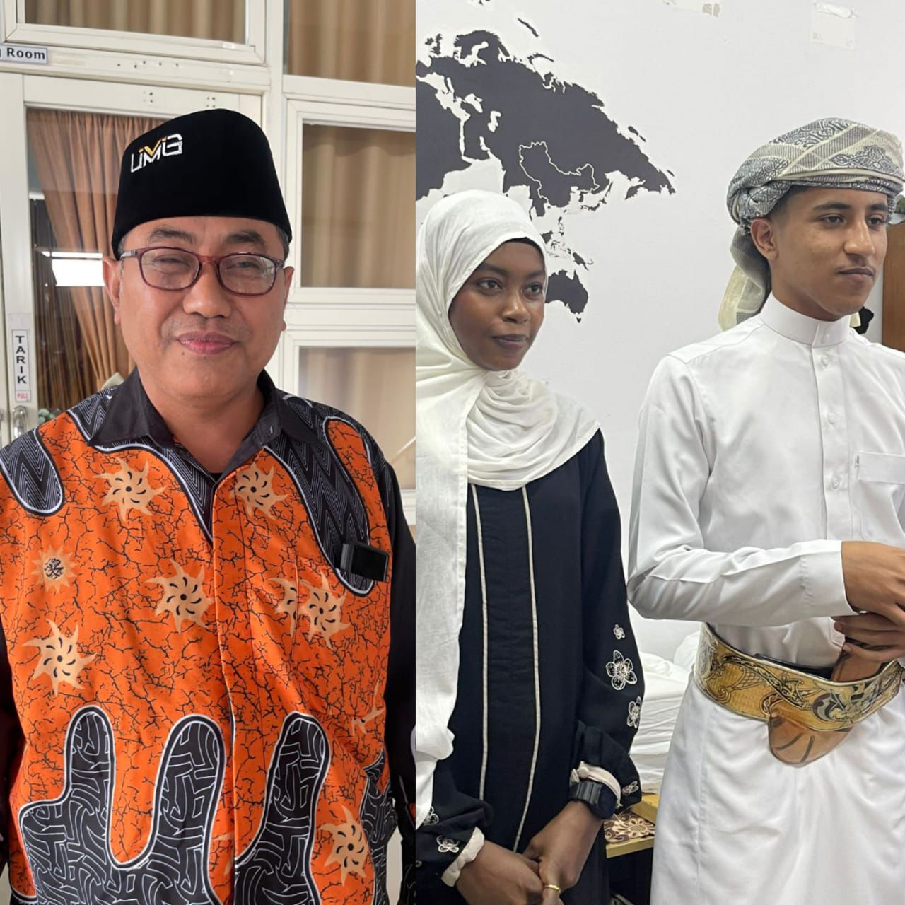 PENDIDIKAN UNTUK SEMUA : Rektor UMG, Prof. Dr. Khoirul Anwar, M.Pd, menegaskan komitmeni kampus untuk terus mendukung mahasiswa asing termasuk melalui kajian beasiswa tambahan.