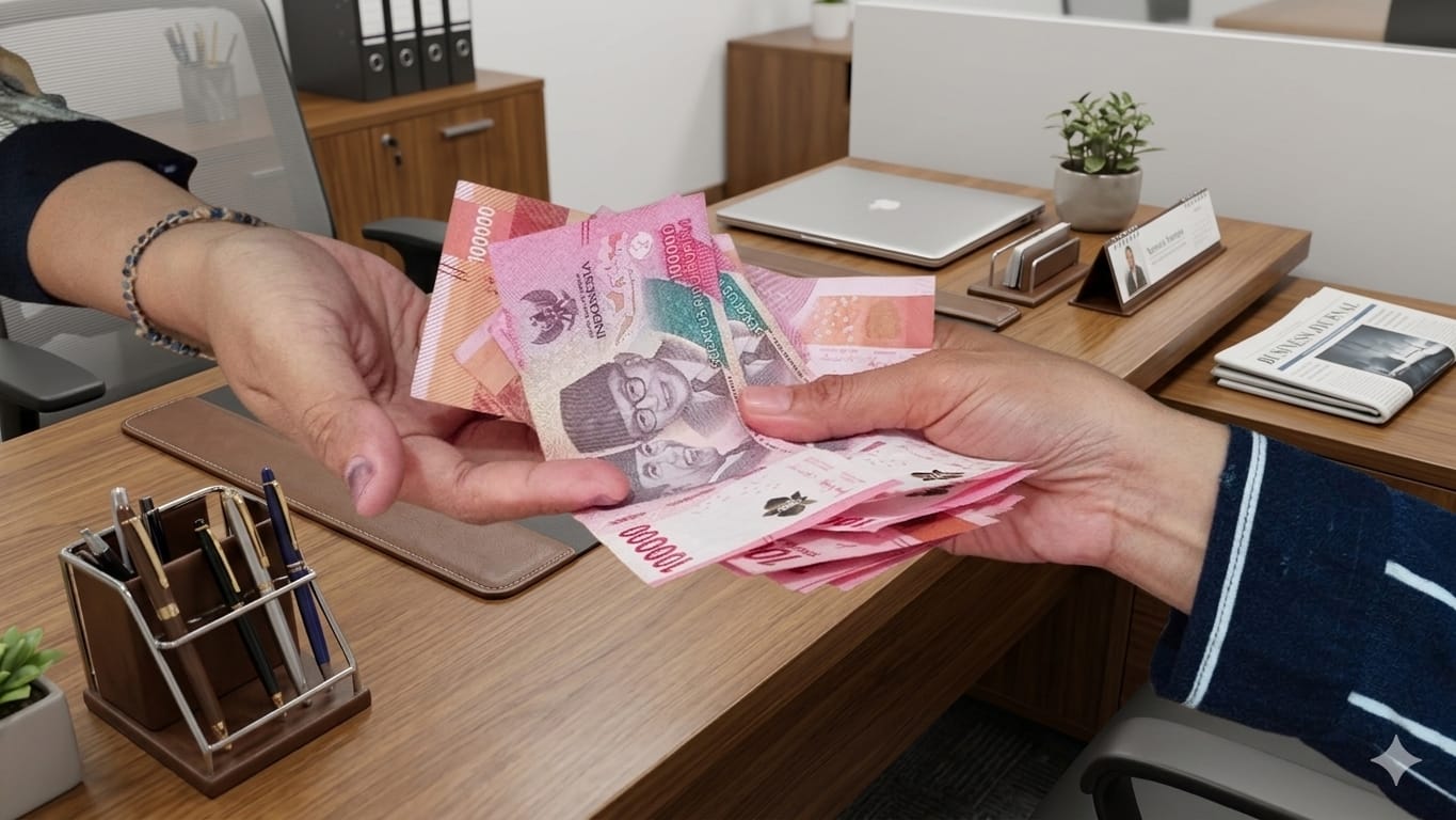 Ilustrasi dugaan oknum potong dana Bansos warga kurang mampuh di Gresik Utara.