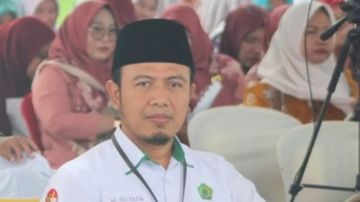 Plt Kepala Kemenag Gresik, Muhammad Ali Faiq. (Dok/Radar Gresik) 