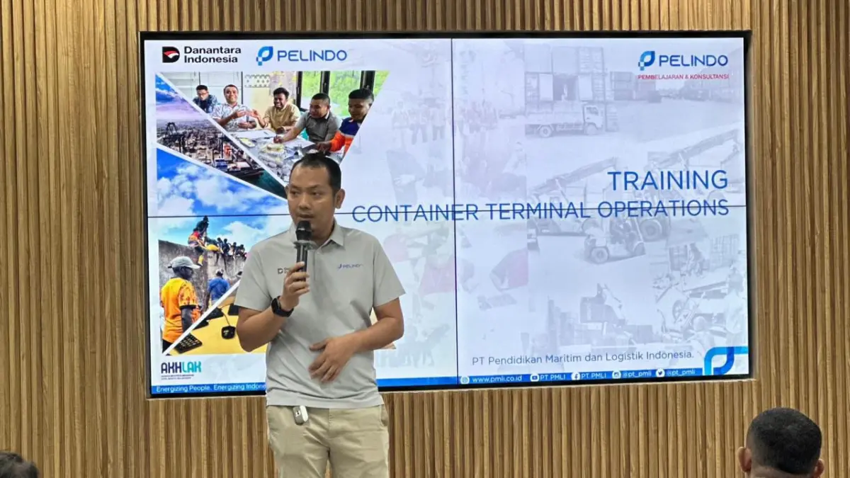 Suasana Pelatihan Cto Di Terminal Petikemas Berlian. (Ist/Radar Gresik) 