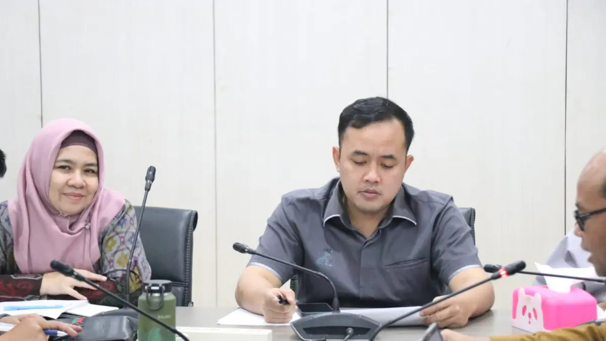 Narasumber: Ketua Komisi I DPRD Gresik Muhammad Rizal Saputra dalam sebuah kesempatan. (Ist/Radar Gresik) 