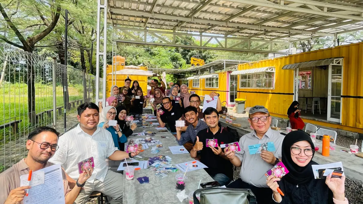 TUMBUH BERSAMA : THReshold Gresik hadir sebagai ruang diskusi bagi praktisi HR, tim teknis, produksi hingga pebisnis untuk saling bertukar pikiran dan pengalaman. (Novia/ Radar Gresik)