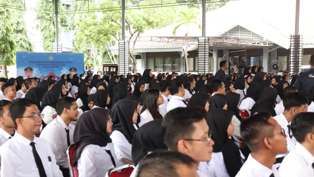 Waspada : Pemkab Gresik pastikan tidak ada rekrutmen CPNS formasi 2026. (Ist/Radar Gresik) 