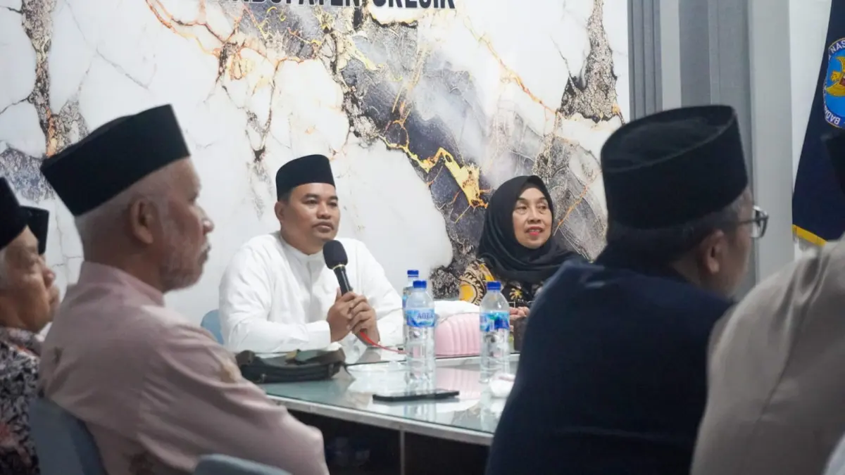 LANGKAH STRATEGIS : BNN Kabupaten Gresik resmi menjalin kerja sama dengan MUI Kabupaten Gresik untuk memperkuat pencegahan narkoba melalui pendekatan keagamaan. (IST/RADAR GRESIK)