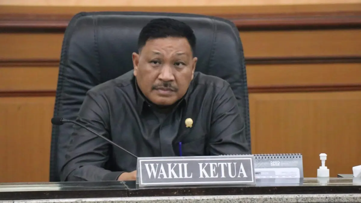 Wakil Ketua DPRD Gresik, Mujid Riduan. 