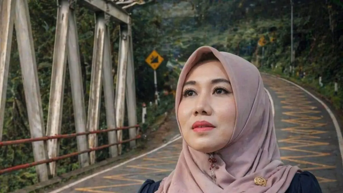 CANGAR BERDUKA : Senator Ning Lia Istifhama ajak masyarakat perkuat empati sosial, Jangan biarkan saudara kita merasa sendiri. (IST/ RADAR GRESIK)