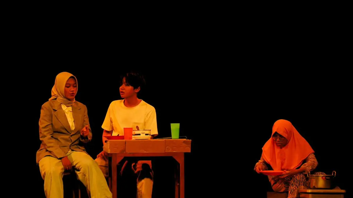 SMA NU 1 Gresik telah melaksanakan pagelaran teater tahunan "Stagecraft.