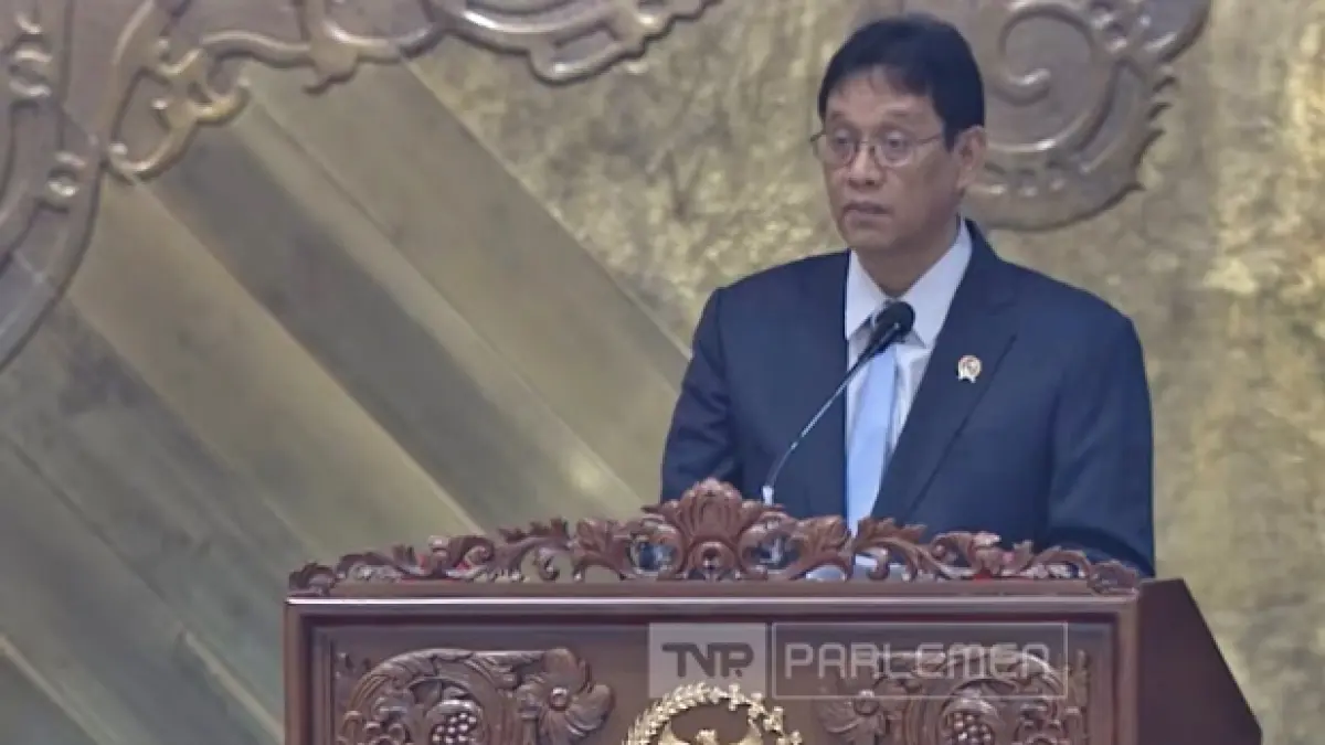Menteri Keuangan Purbaya Yudhi Sadewa (Tangkapan layar TVParlemen)
