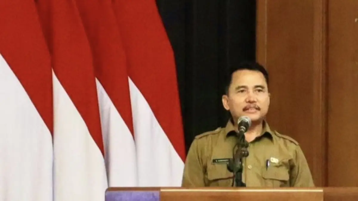 Membuka : Kepala Dispendik Kabupaten Gresik, S Hariyanto. (Dok/Radar Gresik) 