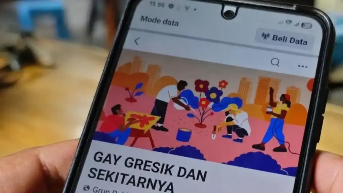 Ilustrasi : Viral Grup Gay di Facebook mendapat perhatian dari Dinas Kesehatan Gresik. (Foto : ilustrasi grup) 
