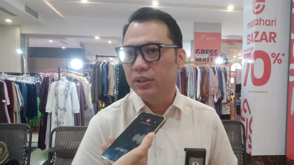 General Manager Gressmall, Erich Pramono Bangun. (Foto : Fajar/Radar Gresik) 