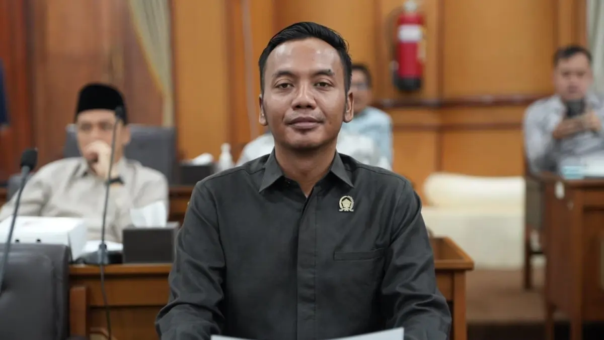 Ketua Komisi IV DPRD Kabupaten Gresik Muchamad Zaifudin. (Foto : Fajar/Radar Gresik) 