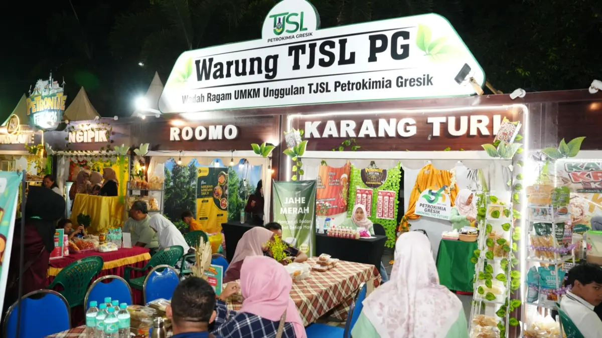 PetroNite Fest 2026 tidak hanya menjadi pesta hiburan dalam rangka HUT ke-54 Petrokimia Gresik. Lebih dari itu, ajang ini menjadi ruang promosi sekaligus akselerasi ekonomi bagi UMKM lokal.