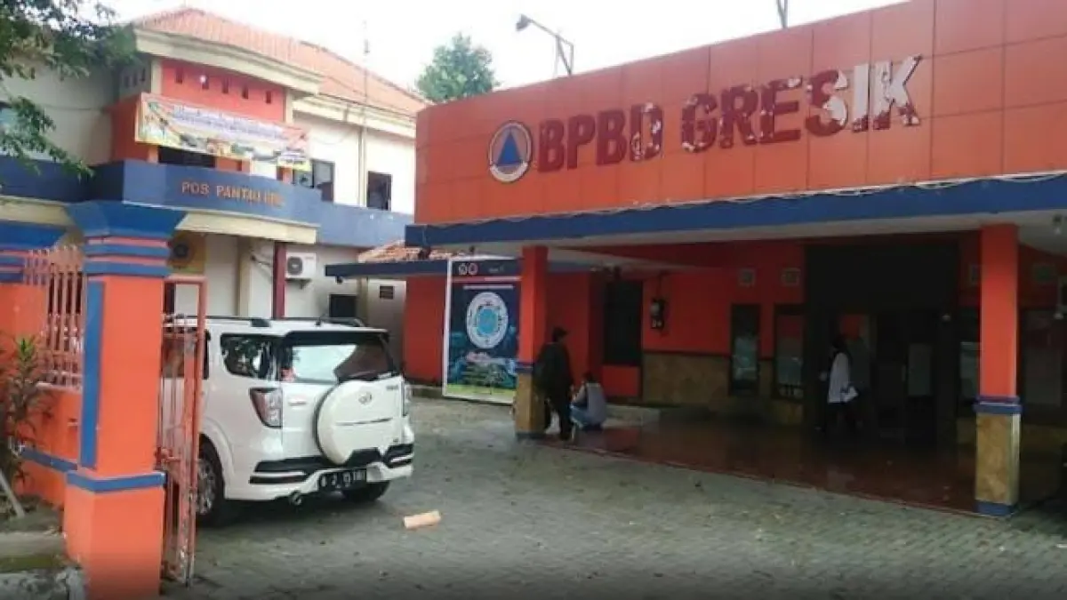 Badan Penanggulangan Bencana Daerah (BPBD) Kabupaten Gresik langsung melakukan koordinasi intensif dengan BMKG Juanda serta BPBD Provinsi Jawa Timur. (Foto : Ist/Radar Gresik) 
