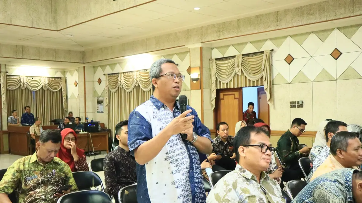 Pemkab menggelar Sosialisasi Peningkatan Kualitas Penyusunan APBD bagi seluruh Organisasi Perangkat Daerah (OPD). (Foto : Ist/Radar Gresik) 