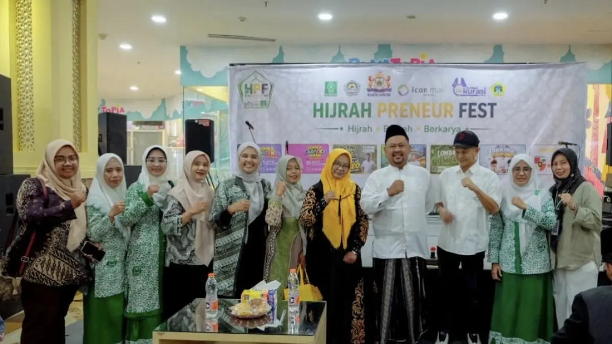 PELATIHAN: Kamar Dagang dan Industri (Kadin) Gresik menggelar Hijrah Preneur Fest 2026 sebagai upaya mendorong pemberdayaan ekonomi masyarakat berbasis kewirausahaan. (Foto : Dok/Radar Gresik) 