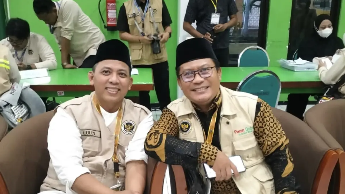 Kepala Kantor Kemenhaj Kabupaten Gresik, Lulus. (Foto : Fajar/Radar Gresik) 