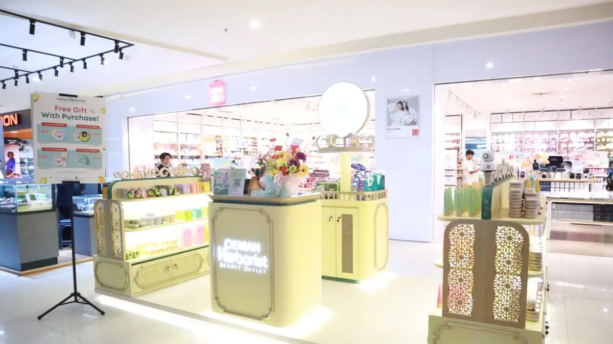 Gressmall kembali memperluas portofolio tenant di kategori beauty and personal care dengan menghadirkan Oemah Herborist, (Foto : Ist/Radar Gresik? 
