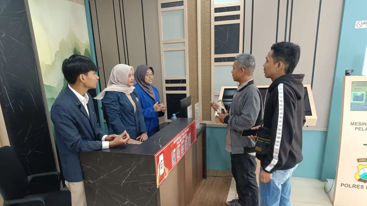 ONLINE: Layanan SKCK Polres Gresik resmi menerapkan pelayanan Surat Keterangan Catatan Kepolisian (SKCK) secara online. (Foto : Ist/Radar Gresik) 