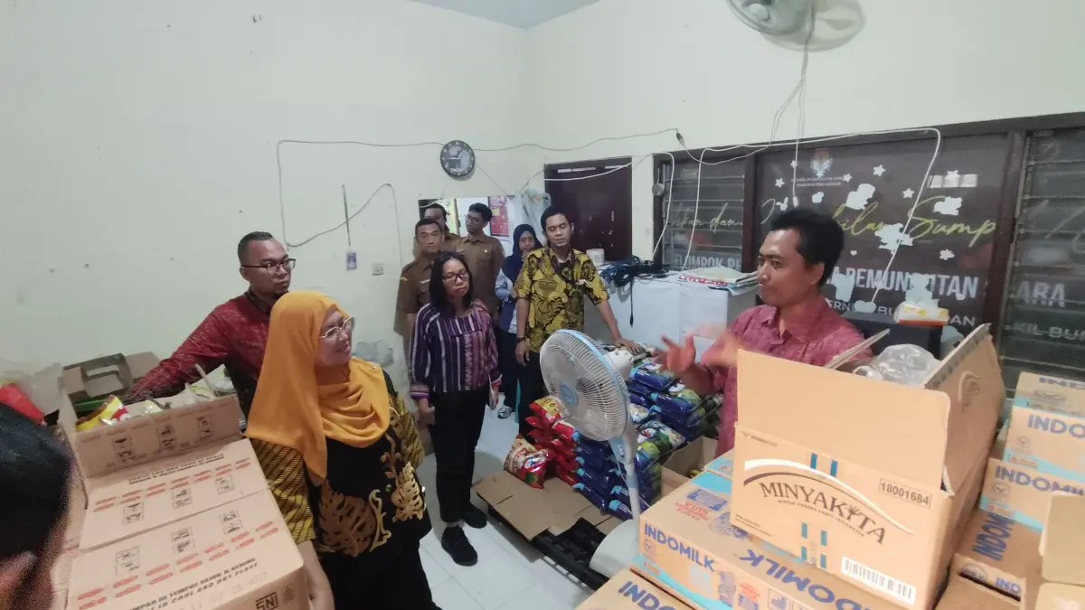 Koperasi Kelurahan Merah Putih (KKMP) Trate Gresik kini sukses menembus omzet hingga Rp 237 Juta per bulan. (Foto : Ist/Radar Gresik) 