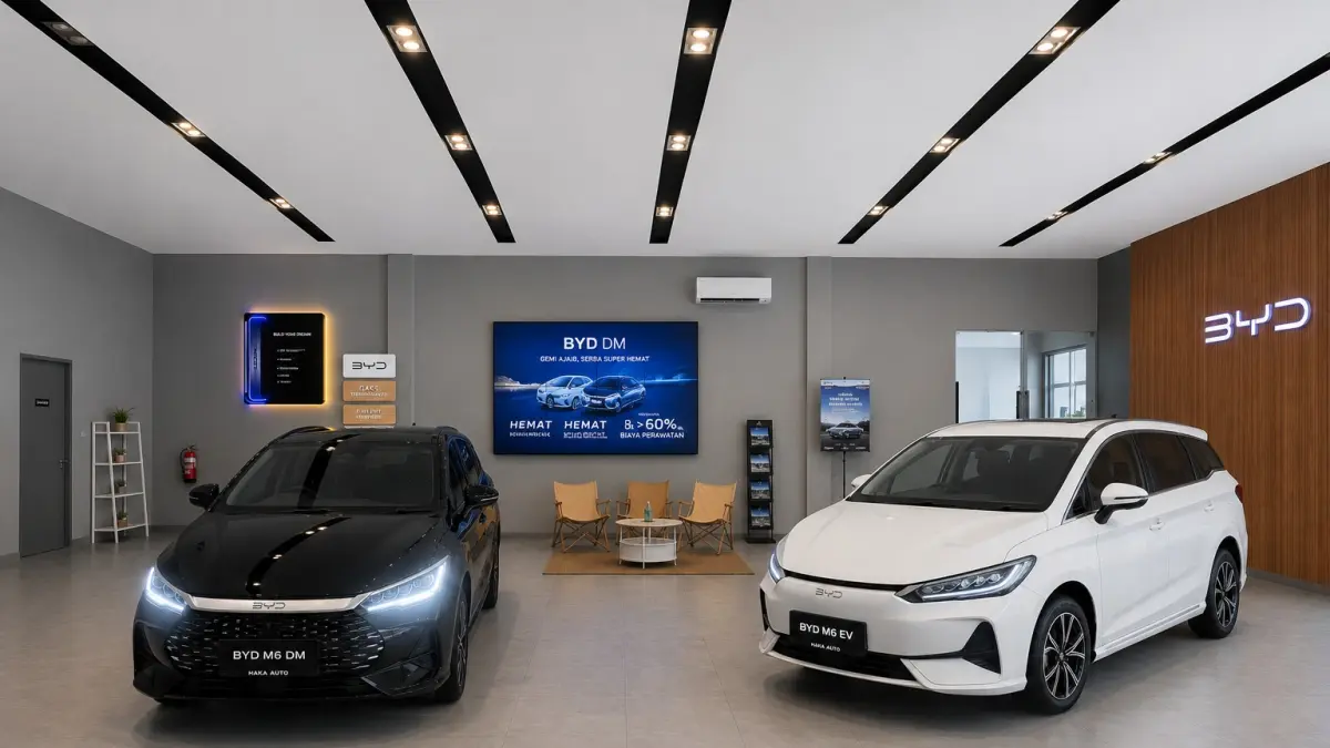 JAWAB KEBUTUHAN MASYARAKAT : Rasakan langsung sensasi berkendaranya, Datang dan test drive langsung di BYD Haka Gresik Jl. Dr. Wahidin Sudirohusodo No. 15, Gresik. (IST/ RADAR GRESIK)