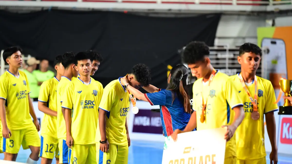 Tim mini soccer MAN 2 Gresik dari Kecamatan Benjeng mematok target tinggi di Zona 7 turnamen Bahlil Mini Soccer 2026. (Foto : Dok/Radar Gresik)