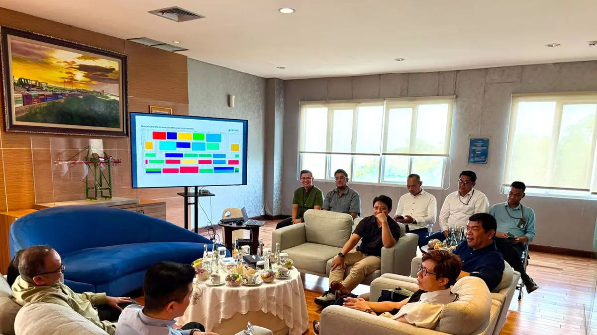 OOCL soroti potensi surabaya sebagai hub logistik Indonesia Timur, TTL siapkan penguatan layanan. (Foto : Ist/Radar Gresik)