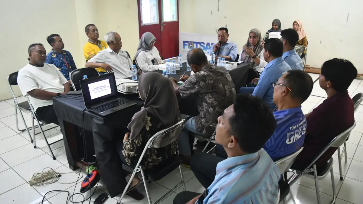 BARU : Lima cabor baru bergabung ke KONI Gresik. (Foto : Fajar/Radar Gresik)