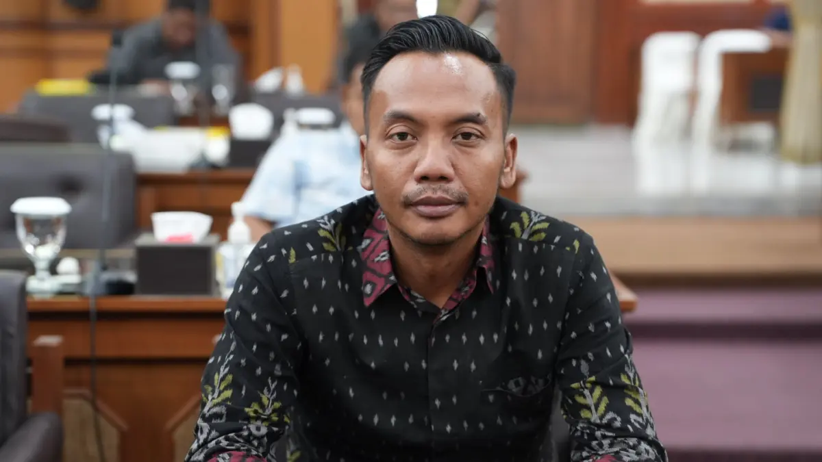 Ketua Komisi IV DPRD Gresik Muchamad Zaifudin. (Foto : Fajar/Radar Gresik)