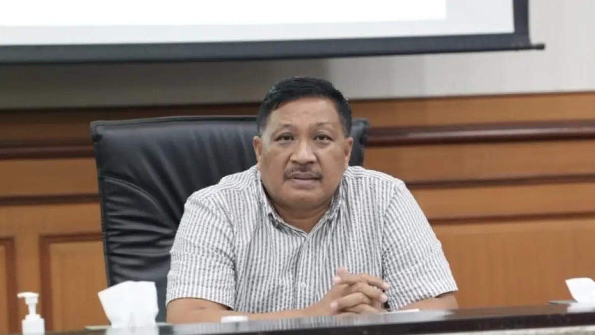 Wakil Ketua DPRD Gresik Mujid Riduan. (Foto : Fajar/Radar Gresik)