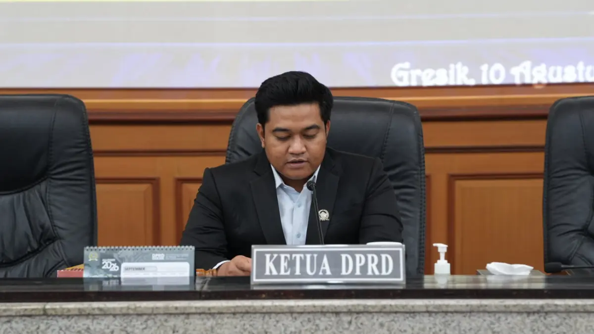 Ketua DPRD Kabupaten Gresik, Muhammad Syahrul Munir. (Foto : Dok/Radar Gresik)