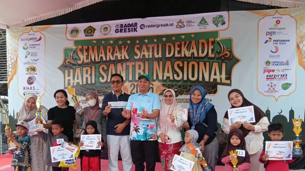 Radar Gresik Sukses Gelar Semarak Satu Dekade Hari Santri 2026, Wadah Kreativitas dan Ekonomi UMKM