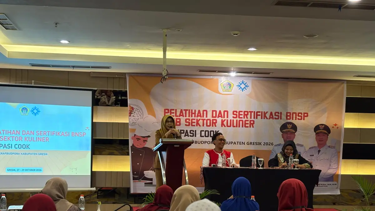 Tingkatkan Standar Keamanan Pangan, Pemkab Gresik Gelar Sertifikasi BNSP Bagi 25 Pelaku Kuliner