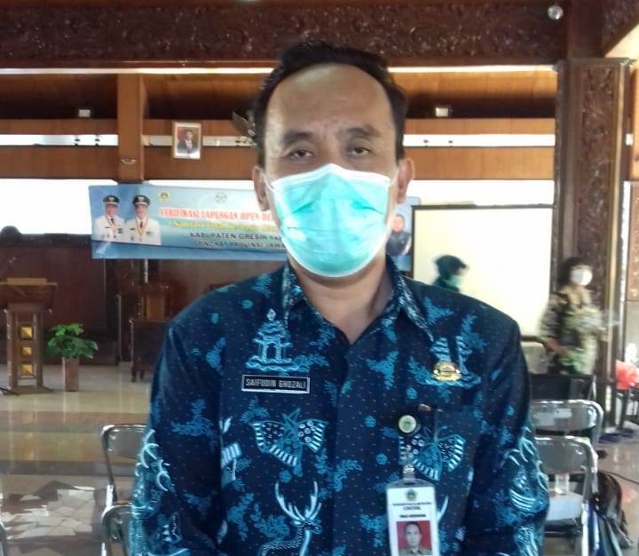 Kepala Dinkes Gresik, Saifudin Ghozali (Dok/Radar Gresik)