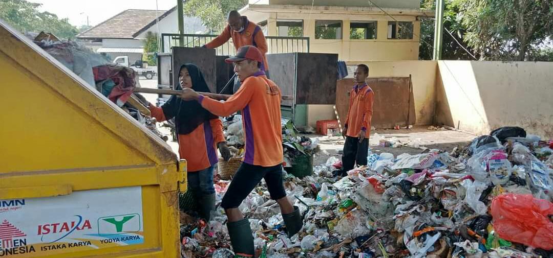 Tempat Pengelolaan Sampah 3R yang ada di desa  Kabupaten Gresik (DOK/RADAR GRESIK)